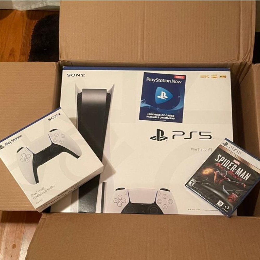 PS5 Disc Bundle Spider-Man Edition